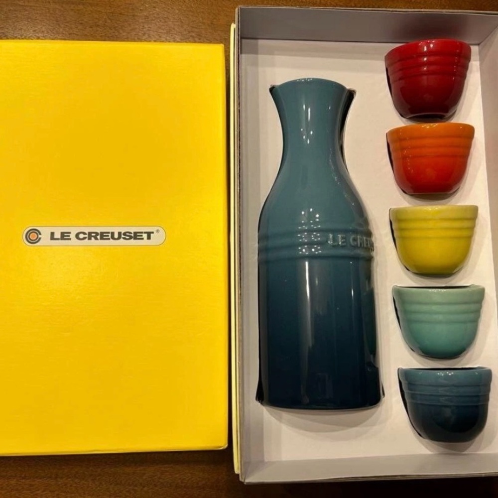 Le Creuset Tokkuri Ochoko SAKE Set